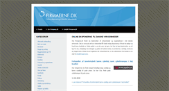 Desktop Screenshot of firmaerne.dk